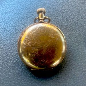 14k Elgin pocket watch (real gold)